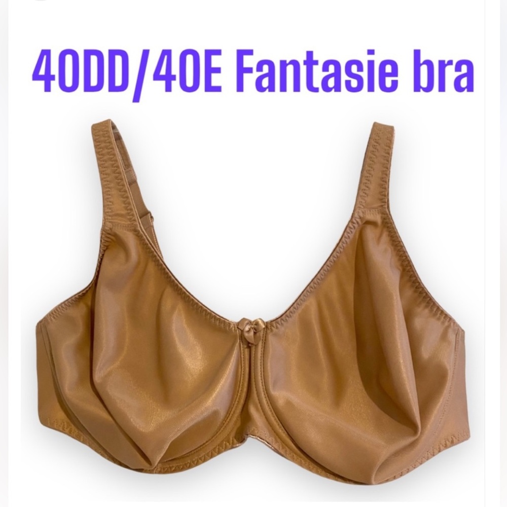 US/UK 40DD Fantasie brand Nude Bra Tan Beige High Quality Plus 40E FL4500NUE